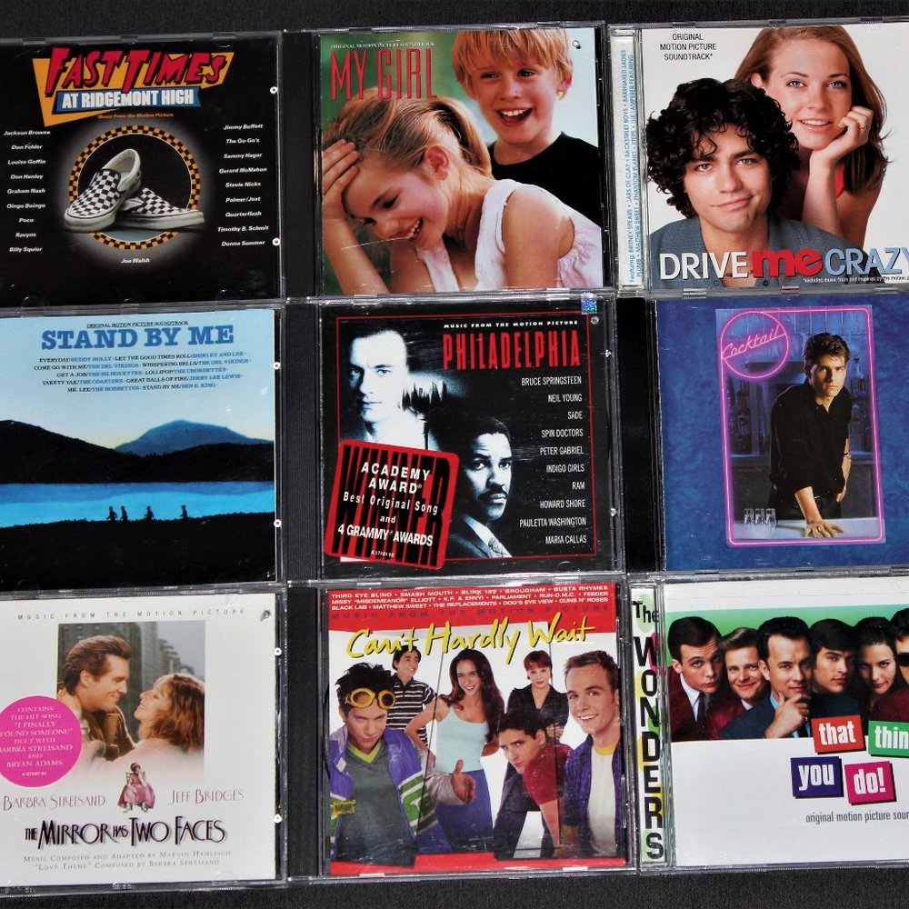 2/$20 Various Soundtrack CDs | Vintage CDs